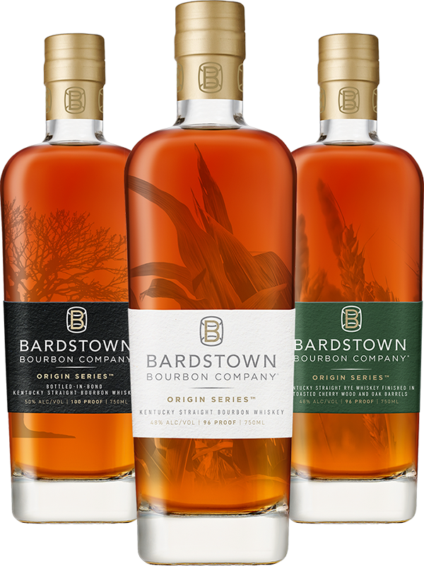 Barstown Bourbon TAasting Kit Combo 1 Each Fusion Series 4 94.9, Discovery Series 4 115, Distillate 100 &amp; Maturate 100