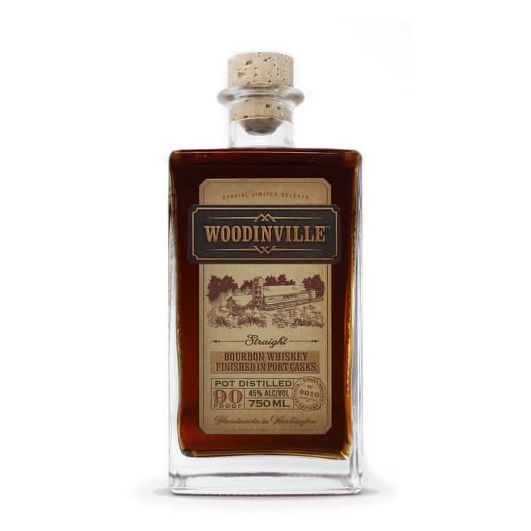 Woodinville Whiskey Co. Straight Bourbon Finished In Port Casks Special Limited Release