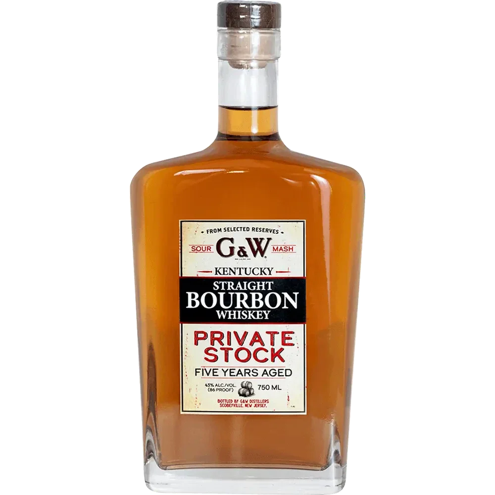 G&amp;W Private Stock Bourbon 5 Year