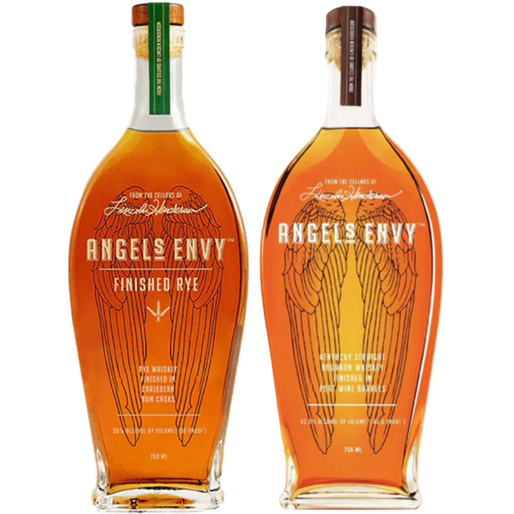 Angel's Envy Finished Rye X Angel's Envy Straight Bourbon Bundle
