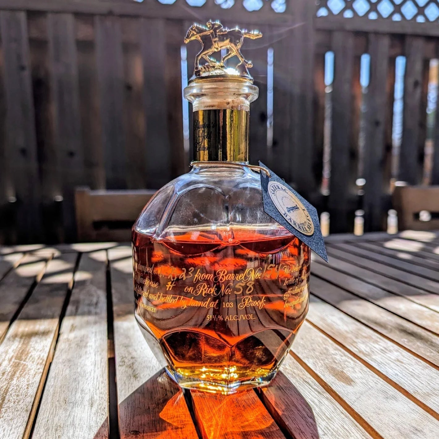 Blanton's Gold Edition Bourbon Whiskey 750ml