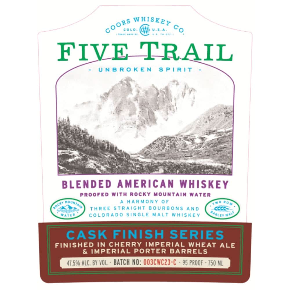 Five Trail Finished in Cherry Imperial Wheat Ale &amp; Imperial Port Barrels