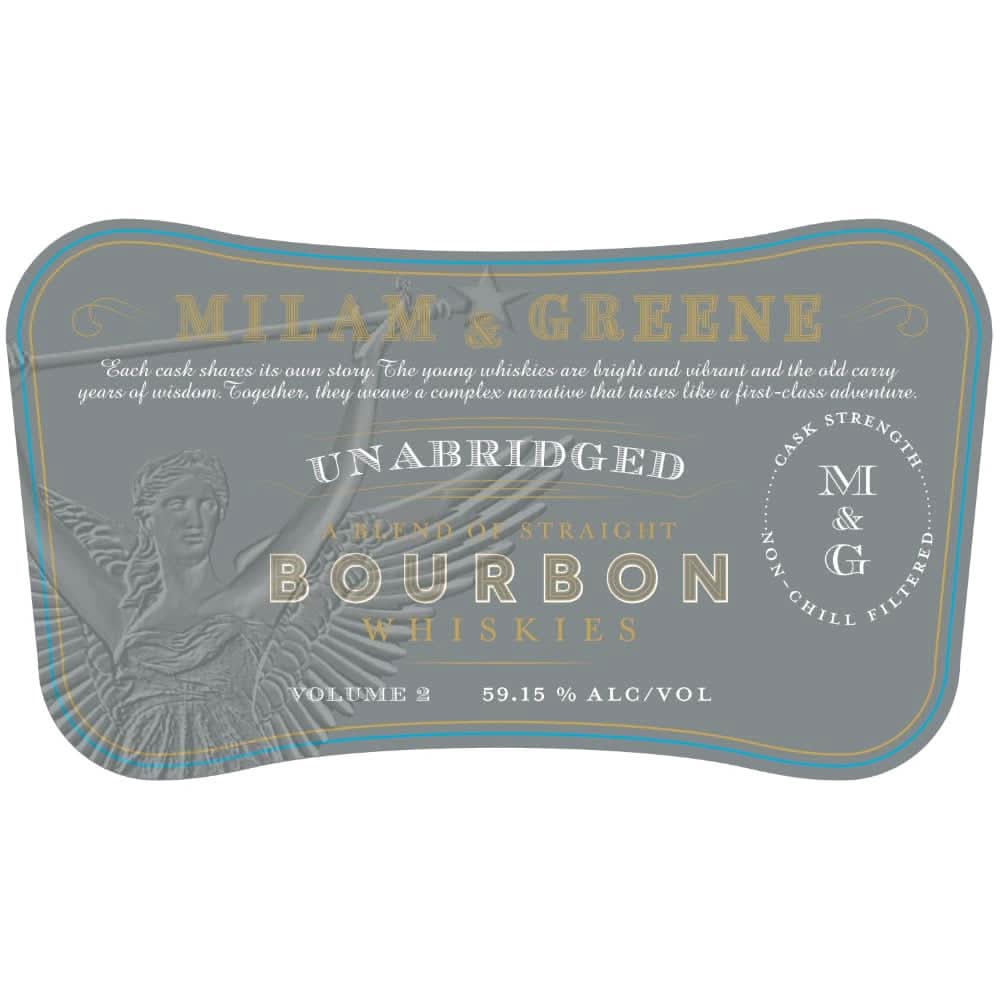 Milam &amp; Greene Unabridged Vol. 2 Blended Straight Bourbon
