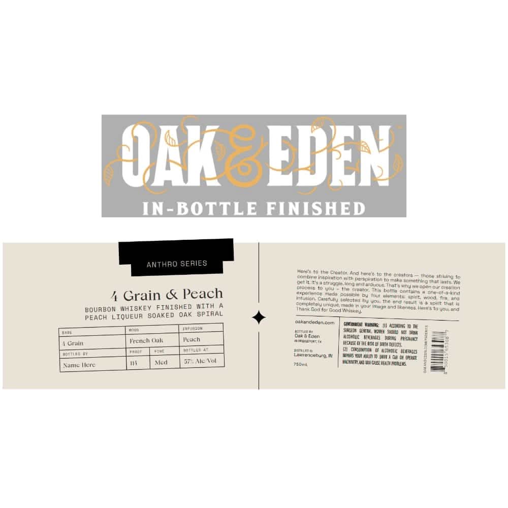 Oak &amp; Eden Anthro Series 4 Grain &amp; Peach