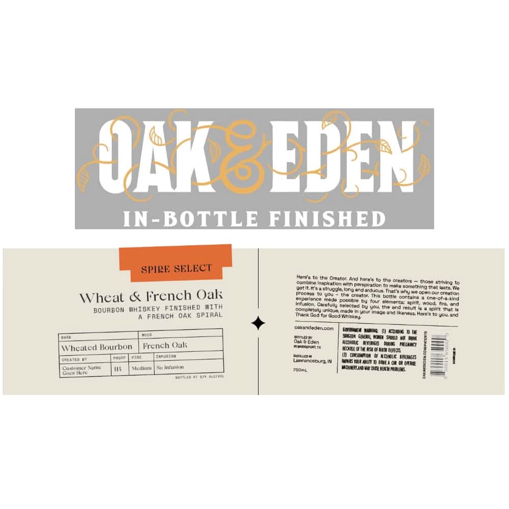Oak &amp; Eden Spire Select Wheat &amp; French Oak