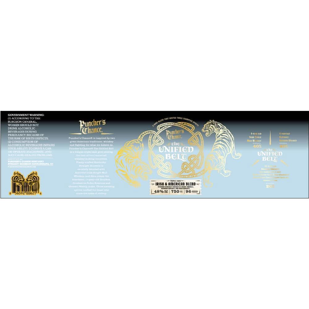 Puncher’s Chance The United Belt Irish &amp; American Blend Whiskey