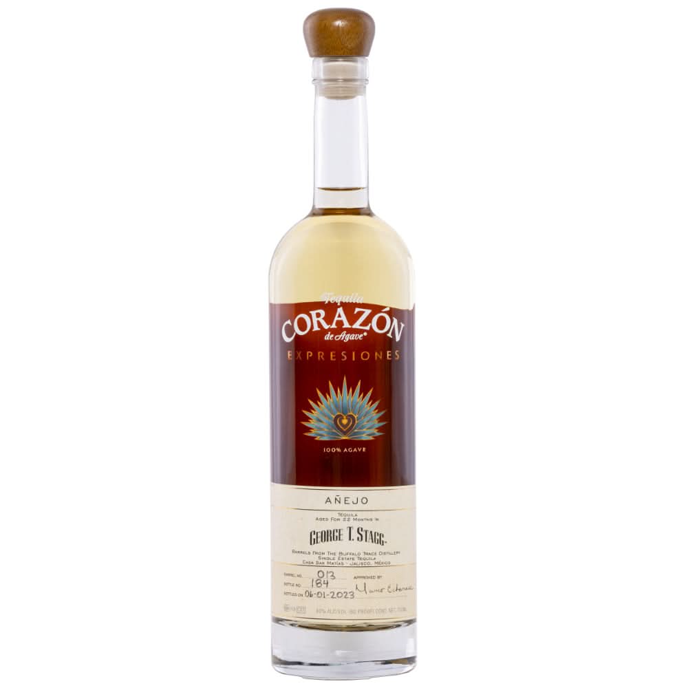 Expresiones del Corazón George T. Stagg Añejo Tequila 2023 Release Tequila