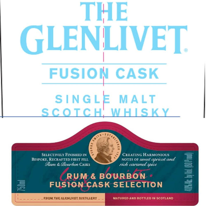 The Glenlivet Rum &amp; Bourbon Fusion Cask Selection Whiskey