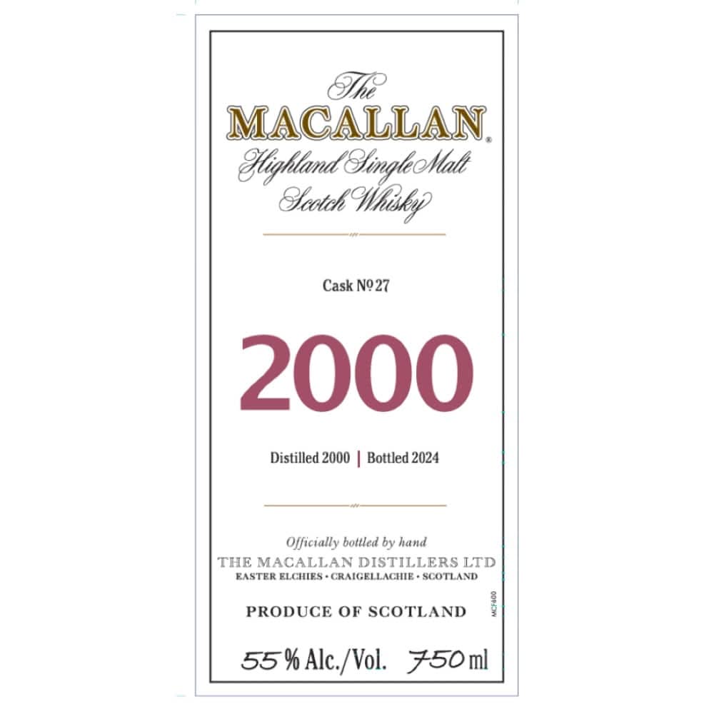 The Macallan Fine &amp; Rare 2000 24 Year Old