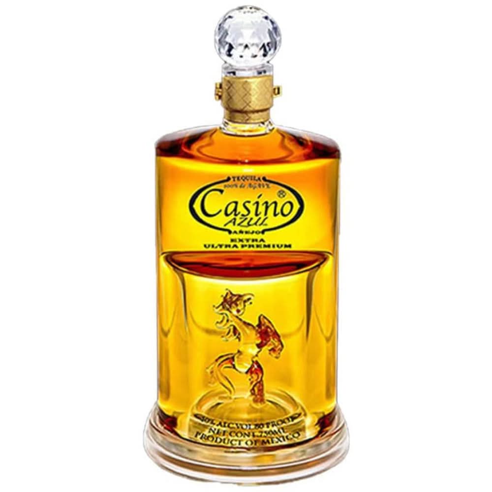 Casino Azul Extra Ultra Premium Horse Glass Tequila