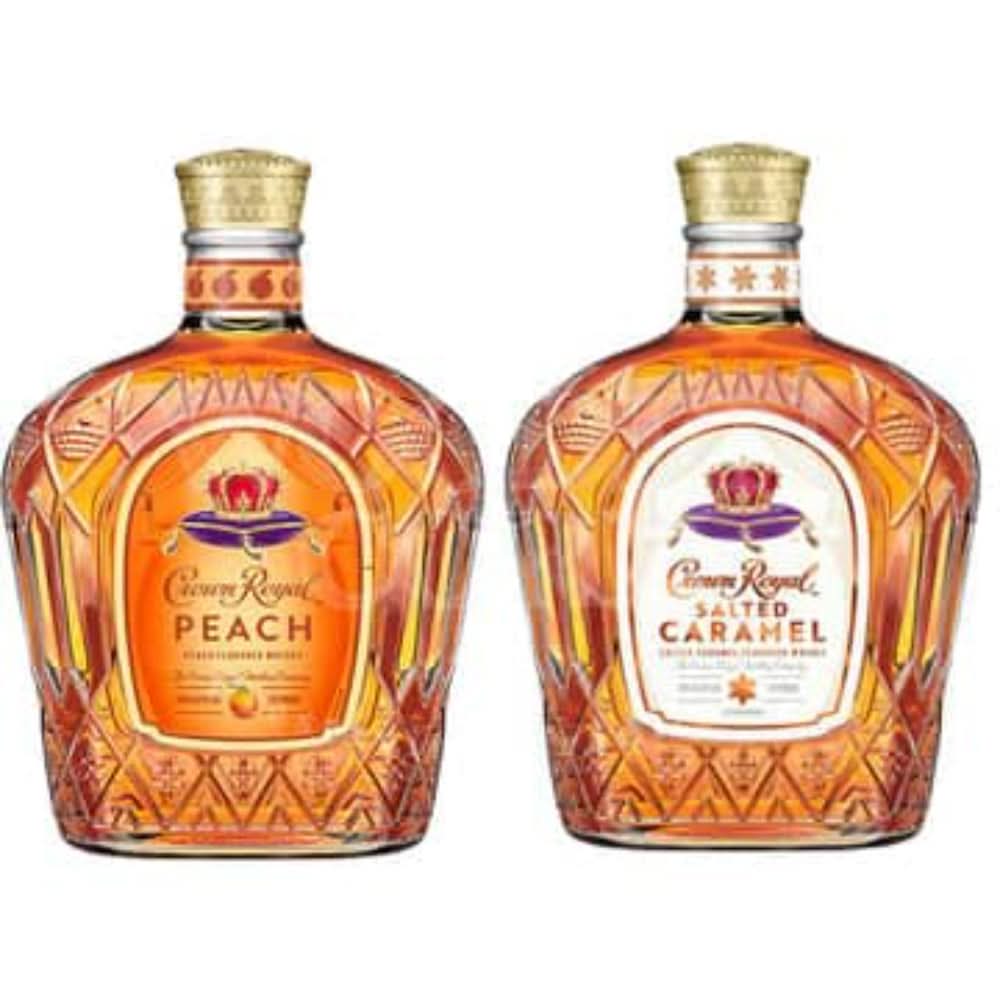 Crown Royal Peach &amp; Salted Caramel Bundle Whiskey