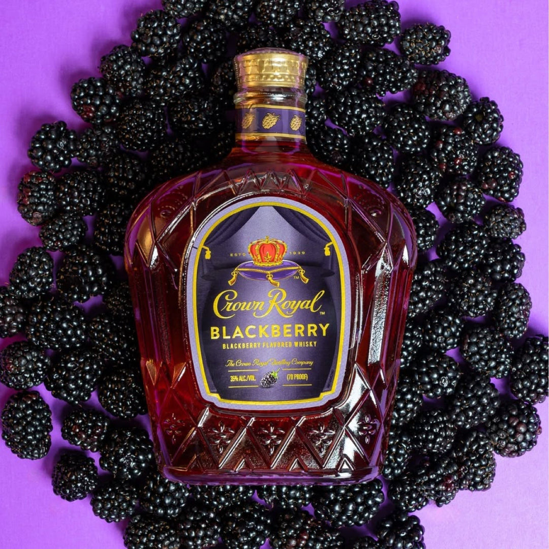 Crown Royal Blackberry Flavored Canadian Whisky 3 Pack