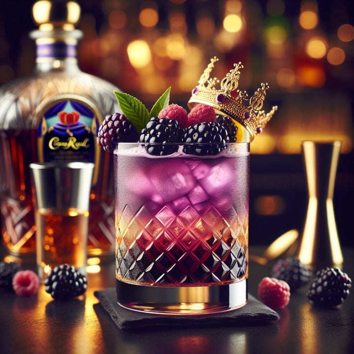 Crown Royal Blackberry Flavored Canadian Whisky 6 Pack