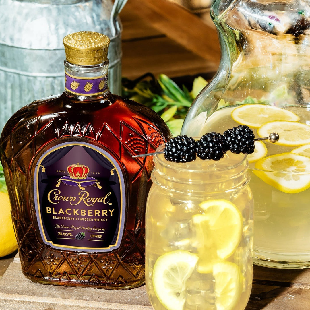 Crown Royal Blackberry Flavored Canadian Whisky 6 Pack