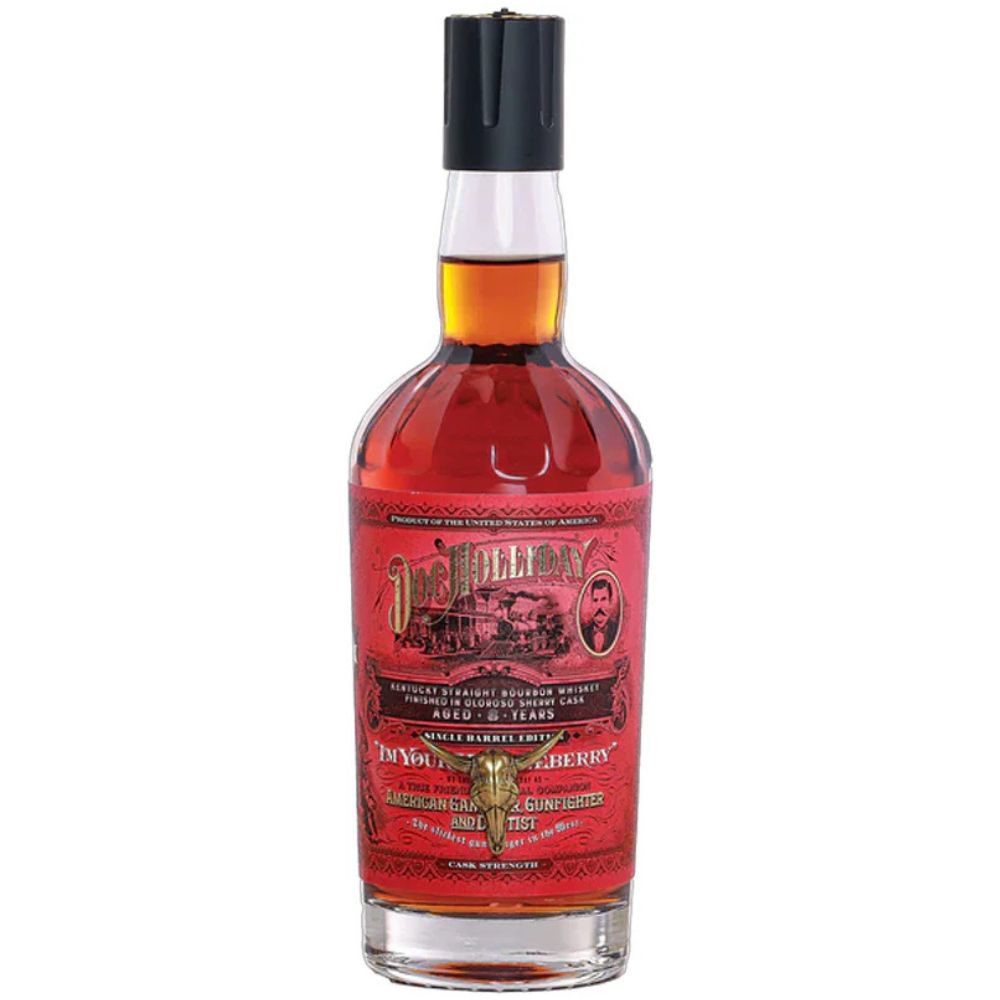 Doc Holliday “I’m Your Huckleberry” 8 Year Old Single Barrel Whiskey Oloroso Sherry Cask Finish