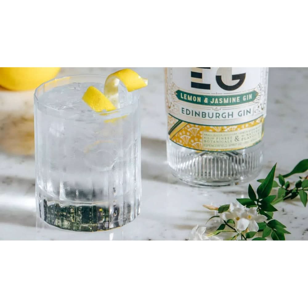 Edinburgh Gin Lemon &amp; Jasmine Flavored Gin Small Batch