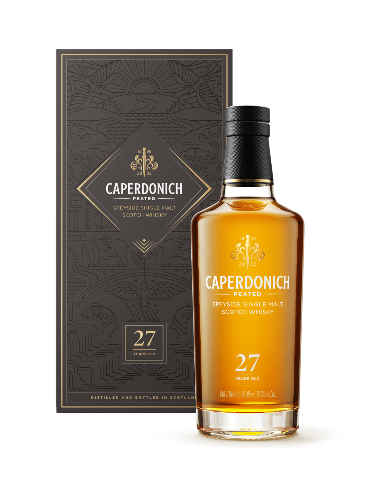 Caperdonich Peated 27 Year Old Speyside Single Malt Scotch Whisky 