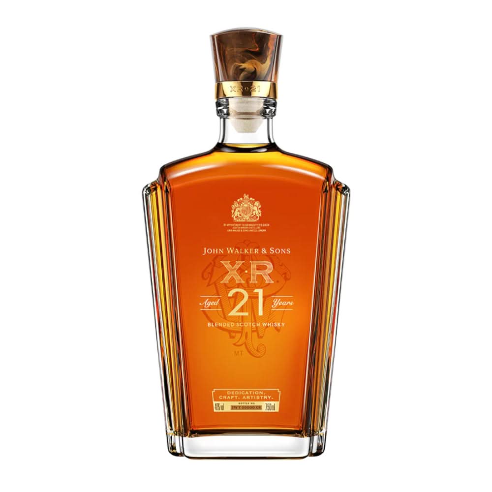 Johnnie Walker &amp; Sons X.R Scotch Whiskey 21 Years