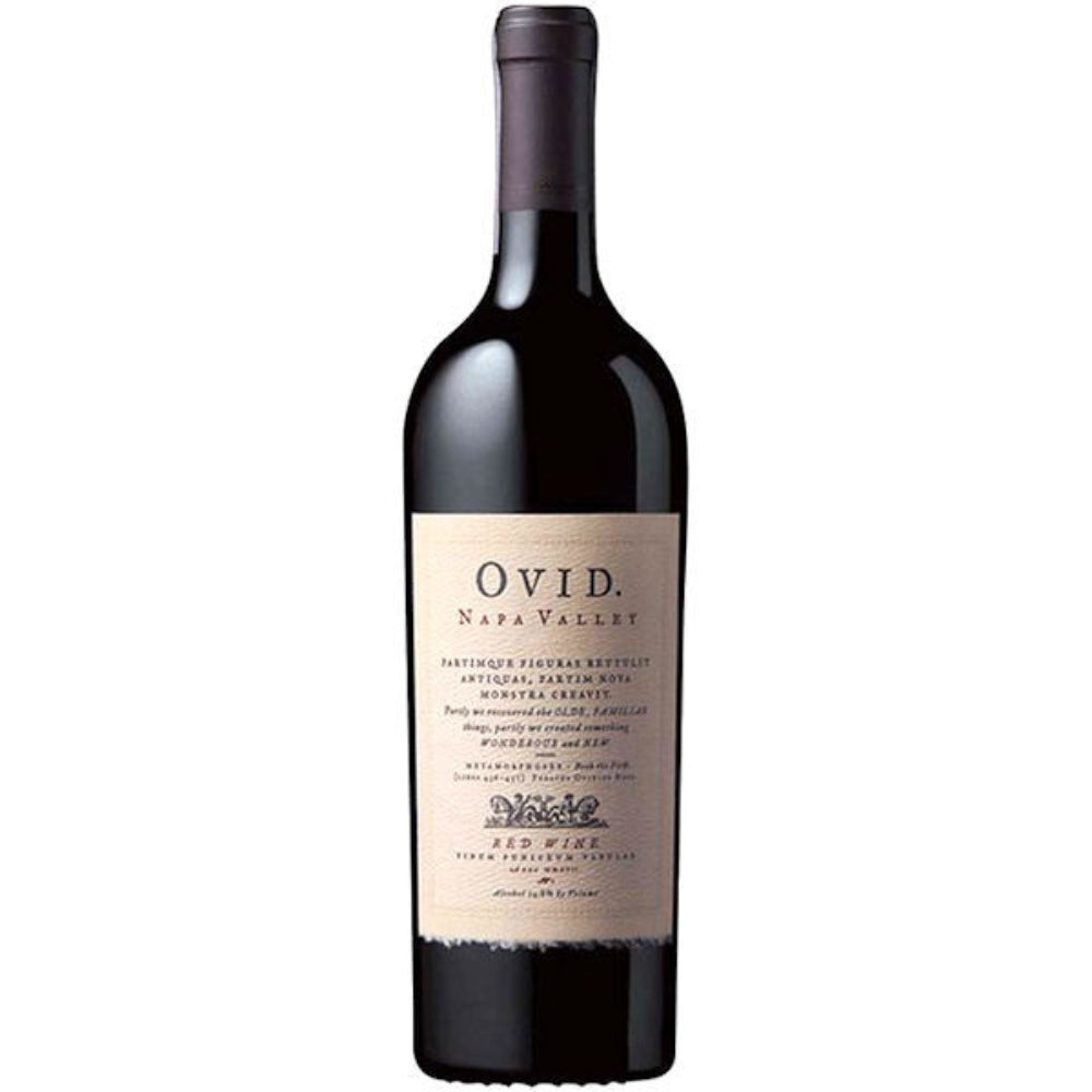 Wine bottle with &