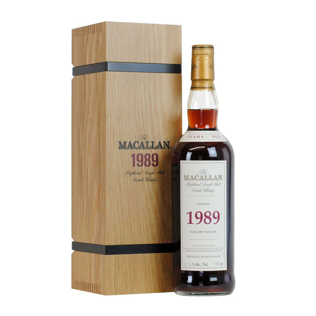 The Macallan Fine &amp; Rare 1989 Vintage, Cask 3247 Single Malt Scotch Whiskey