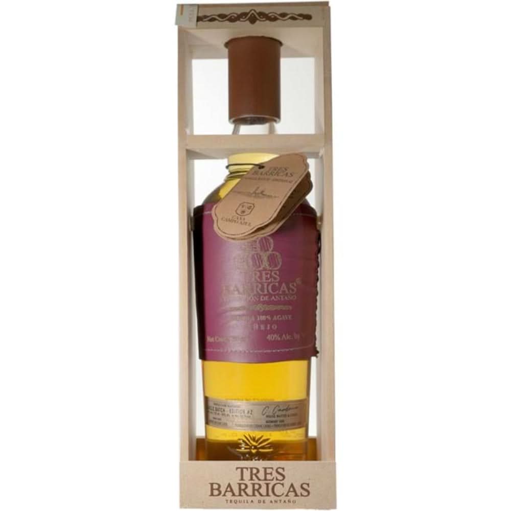 Tres Barricas Single Batch Anejo Tequila Edition 