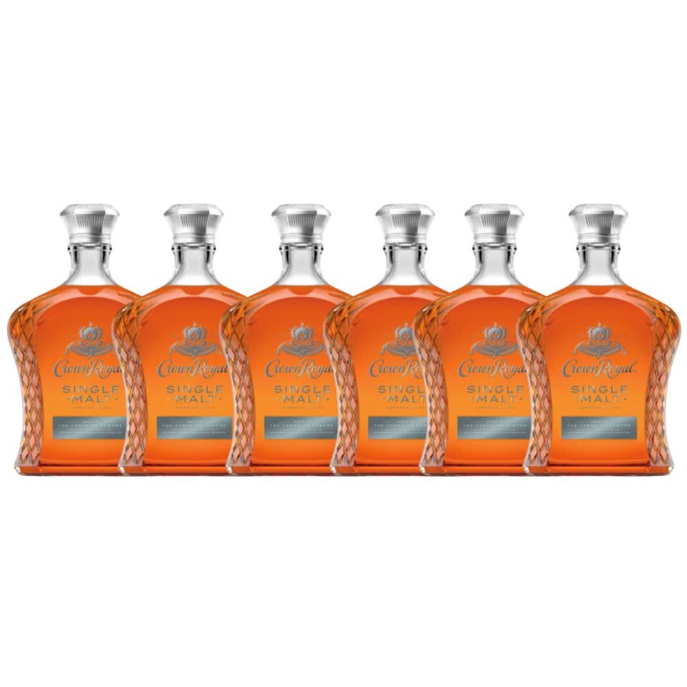 Crown Royal Single Malt Canadian Whisky 6 Pack