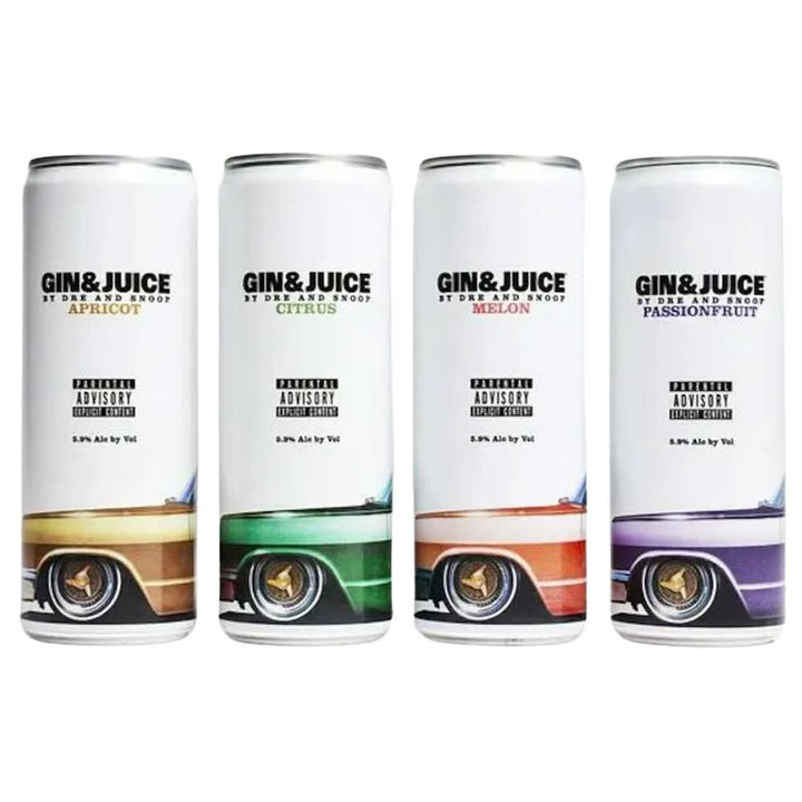 Gin &amp; Juice by Dr. Dre &amp; Snoop Variety Pack 8 pack
