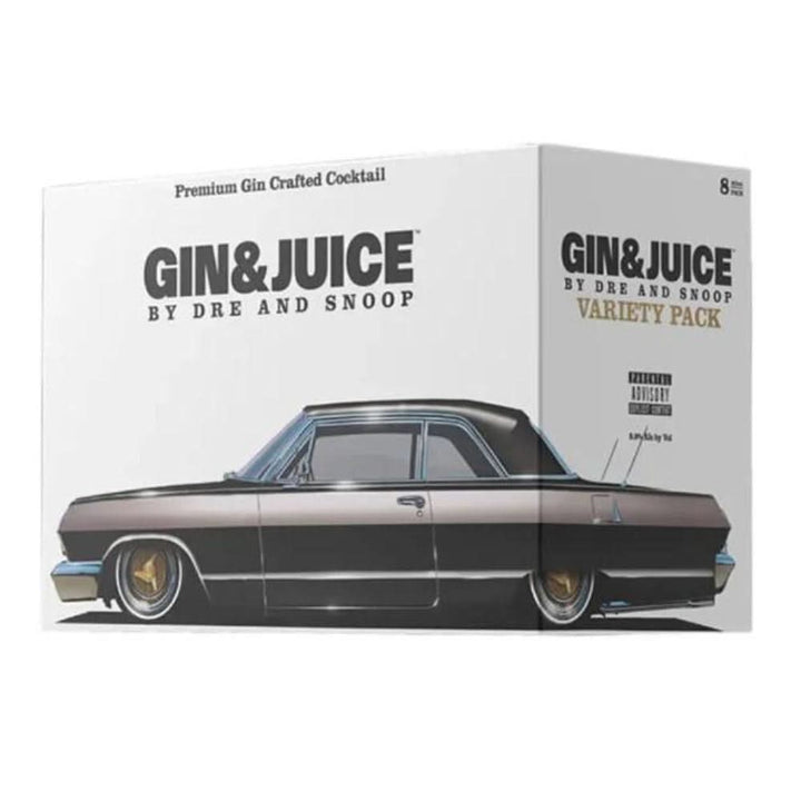 Gin &amp; Juice by Dr. Dre &amp; Snoop Variety Pack 8 pack