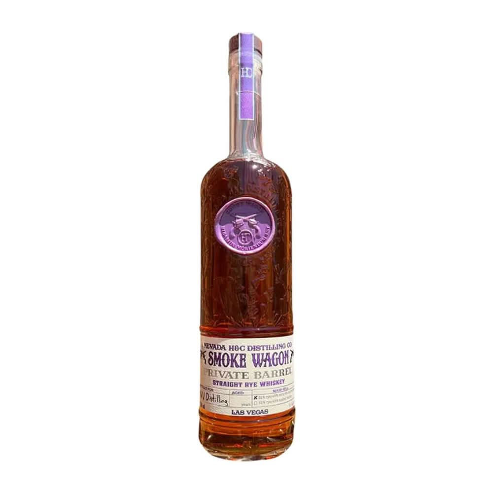 Smoke Wagon Private Barrel Straight Rye Whiskey California 