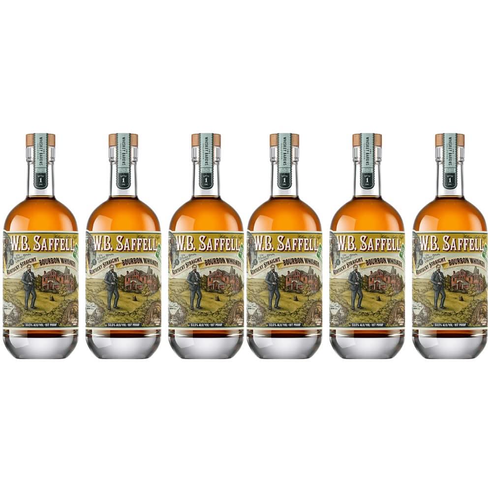 W.B. Saffell Kentucky Straight Bourbon 6 Pack 375ML