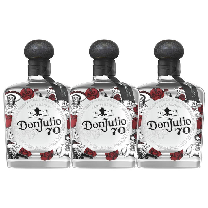 Don Julio 70 Dia de Los Muertos 2025 Release by Willy Chavarria 3 Pack