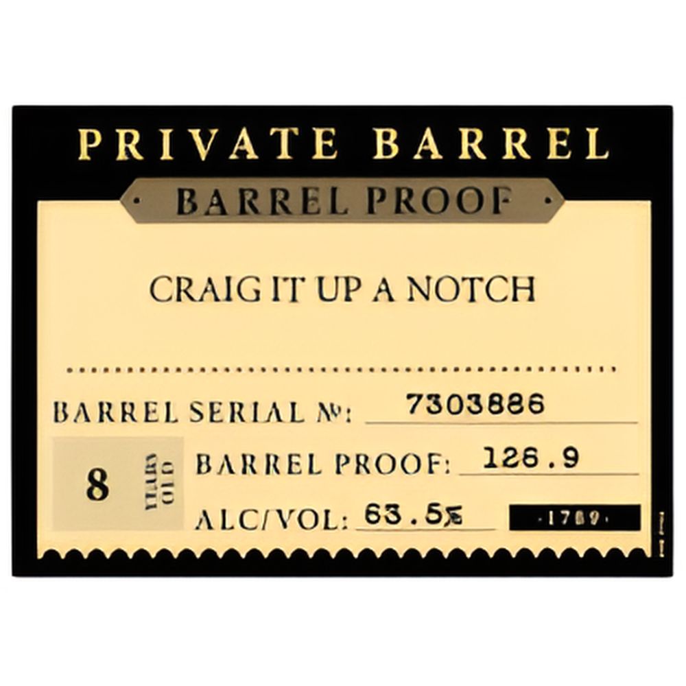 Elijah Craig Barrel Proof Private Select &