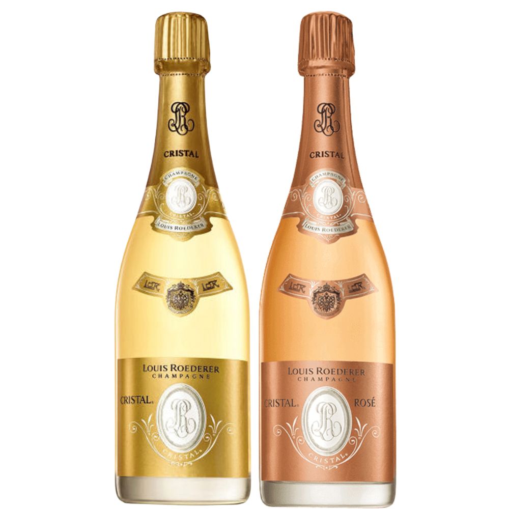 Louis Roederer Cristal Brut &amp; Rose Bundle