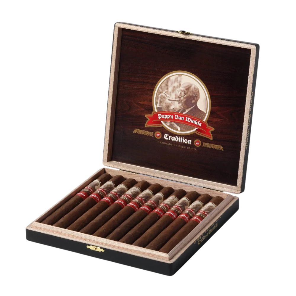 Pappy Van Winkle Tradition Cigars (Churchill Size Box of 10)