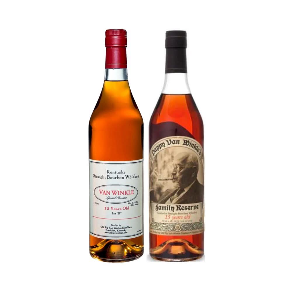 Pappy Van Winkle 12 &amp; 15 Year Whiskey Bundle
