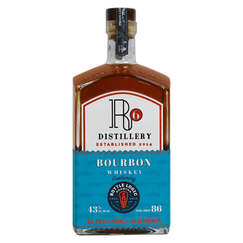 R6 Distillery Bourbon Bottle Logic Brewing 86