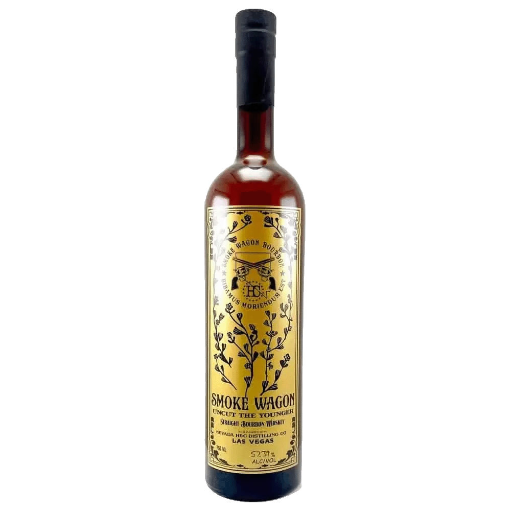 Smoke Wagon Uncut the Younger Straight Bourbon Whiskey