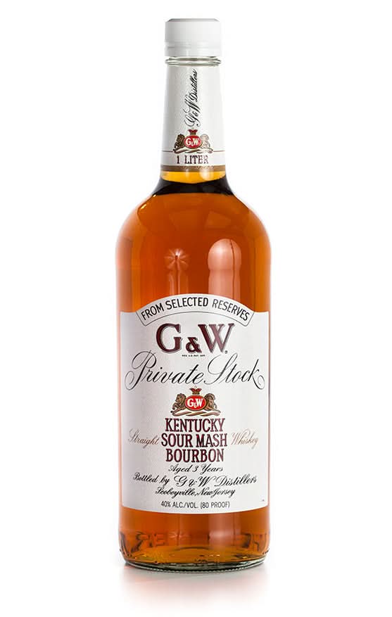 G&amp;W Private Stock Bourbon 1L