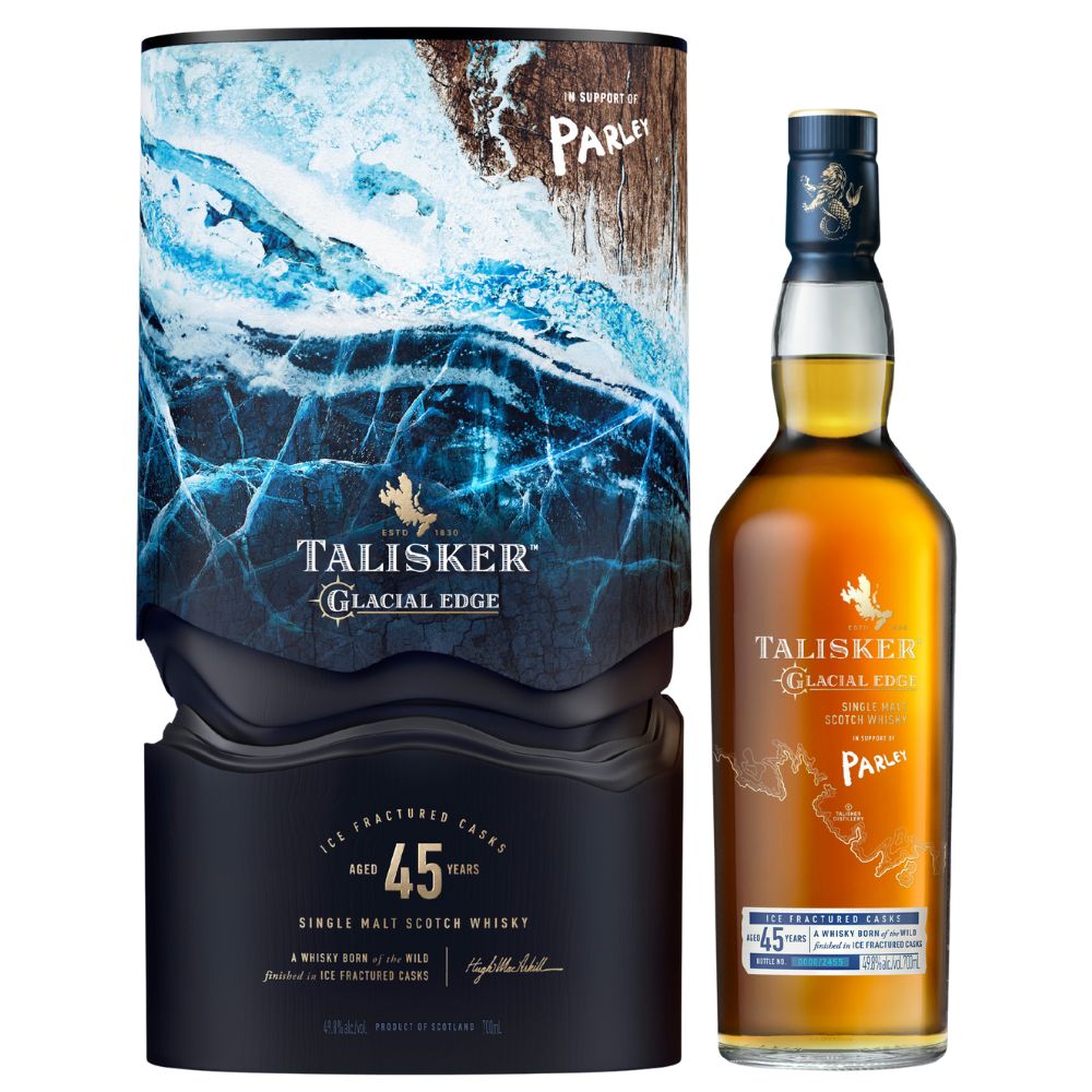 Talisker Glacial Edge 45 Year Old Single Malt Scotch Whiskey