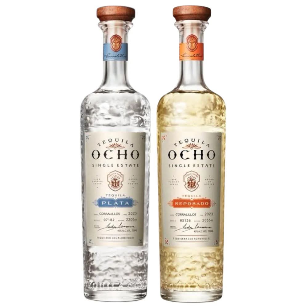 Tequila Ocho Plata &amp; Reposado Bundle