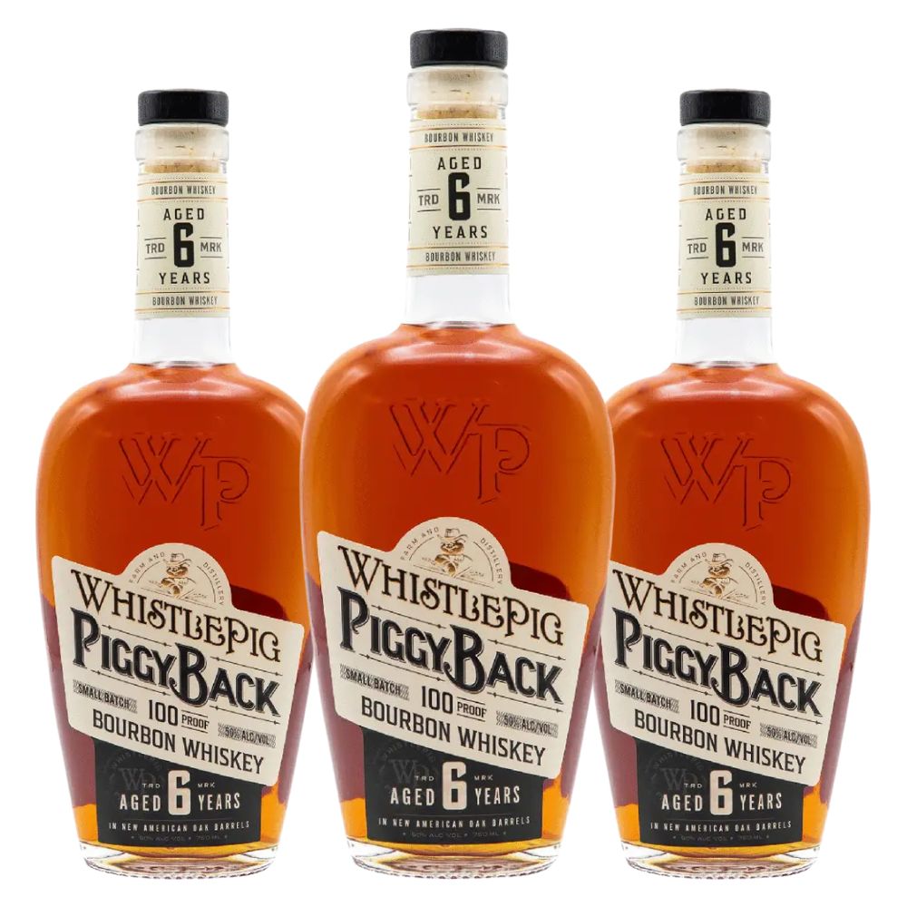 Whistlepig Piggyback 6 Year Old Bourbon Whiskey