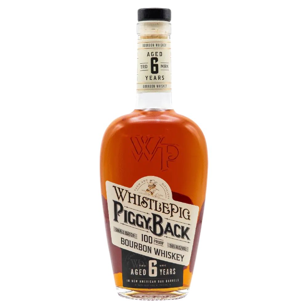 Whistlepig Piggyback 6 Year Old Bourbon Whiskey