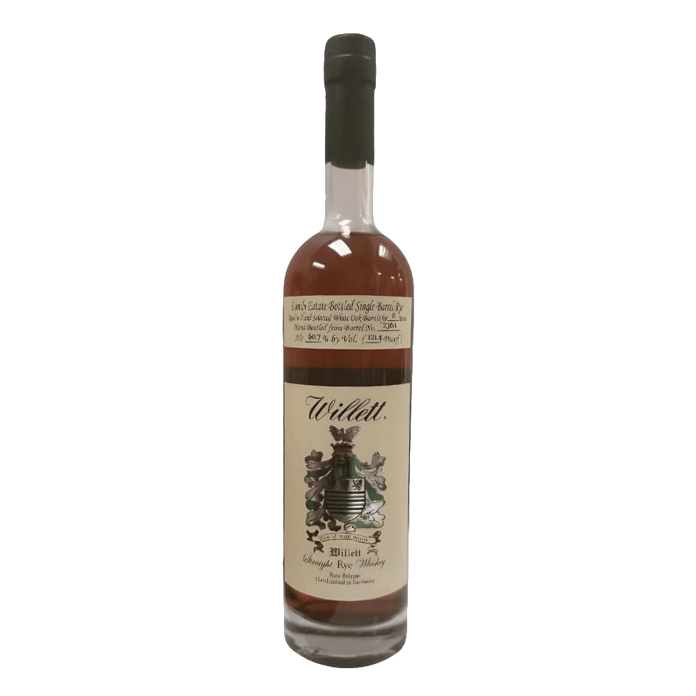 Willet Family Estate Single Barrel Rye "Best For Last" 