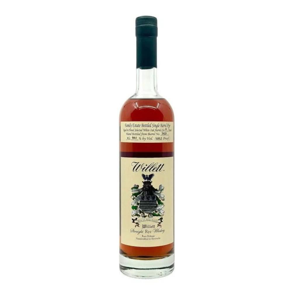 WIllett 11 Year Old Single Barrel Rye Whiskey "Morris the Cat" Barrel 