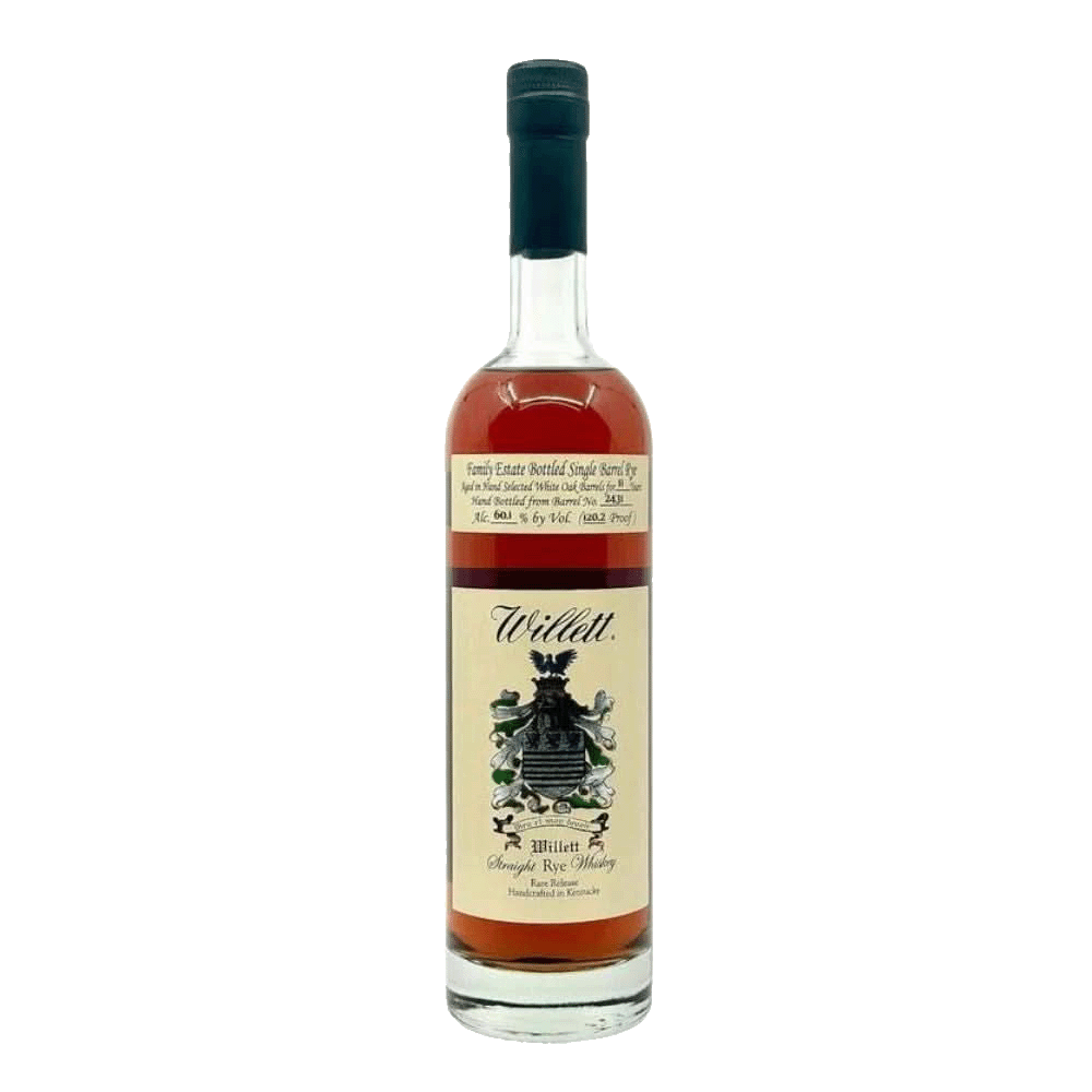 Willet 11 Year OId Rye Whiskey "Rye Here, Rye Now" Barrel 
